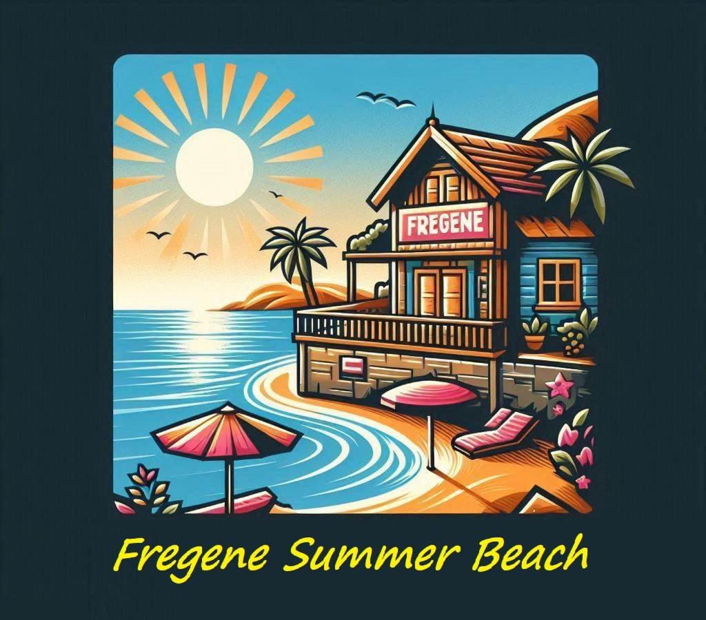 Fregene Summer Beach Фреджене Екстер'єр фото